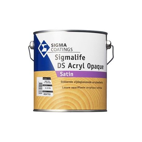 Sigmalife DS ACRYL OPAQUE houtbeits dekkend