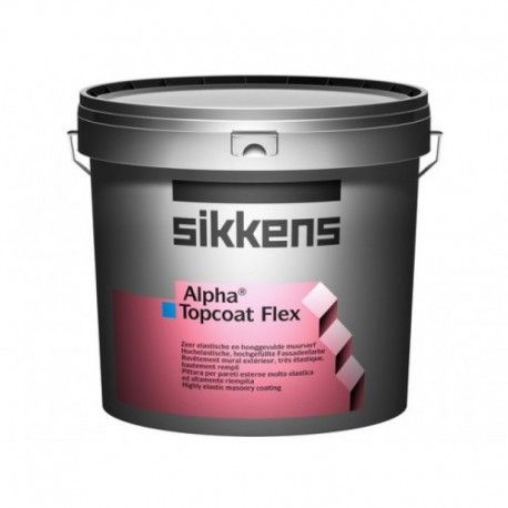 Sikkens Alpha Topcoat Flex muurverf