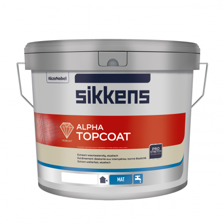 Sikkens Alpha Topcoat muurverf