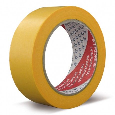 Afplaktape FINE-LINE geel Washi gold rol 50 mtr