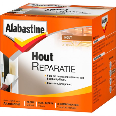 Alabastine 2 comp. houtreparatie