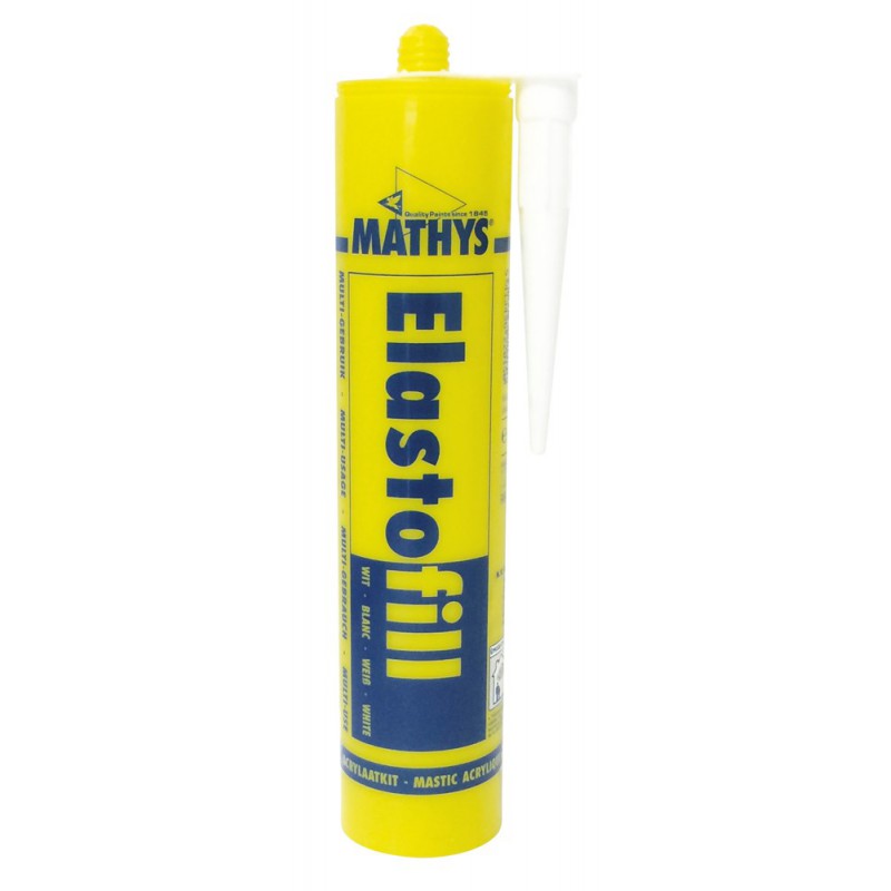 gewelddadig Neuken bekken Bestel Rustoleum Mathys Acrylaatkit Elastofill koker 330 gr van Mathys -  Rustoleum voordelig bij Goudverf.com