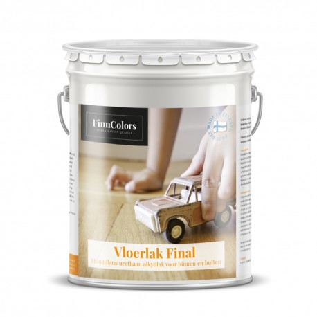 FinnColors urethaan-alkyd vloerlak binnen/buiten FINAL mat