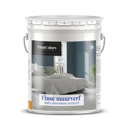 Finncolors Finse acrylmuurverf mat, schrobklasse 1, emissieklasse M1 
