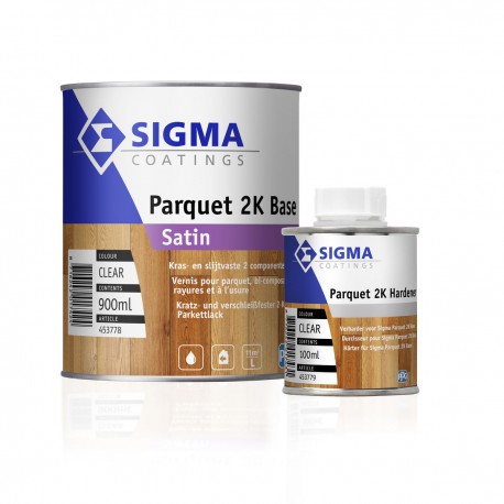 Sigma Parquet 2K 2-componenten watergedragen vernis