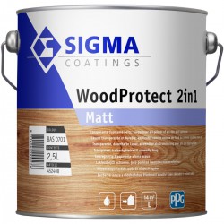 Sigma WoodProtect 2-in-1 houtbeits mat