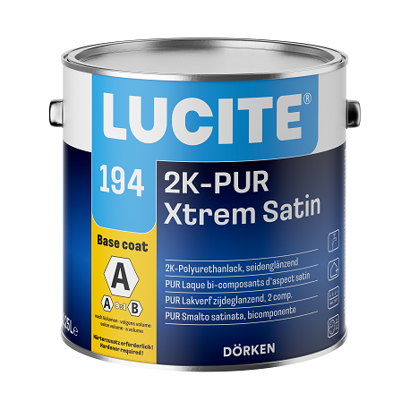 Lucite Lactec 2K-PUR Xtrem satin