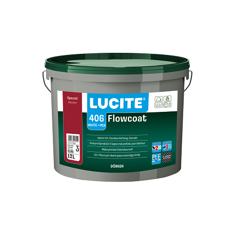 Lucite Flowcoat 2.0 extreem reinigbare muurverf 