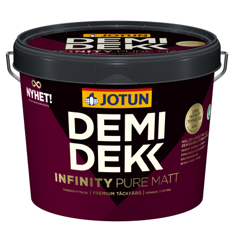 Jotun Demidekk Infinity Pure Matt (voorheen Ultimate HELLMAT)