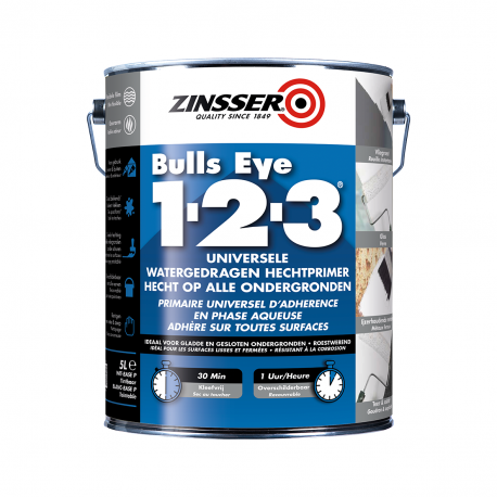 Zinsser Bulls Eye 1-2-3 watergedragen hechtprimer