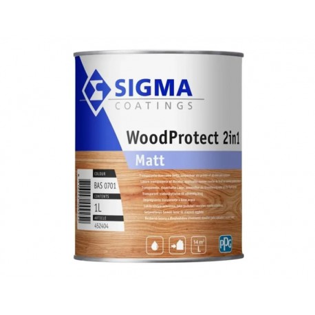 Sigma WoodProtect 2-in-1 houtbeits mat