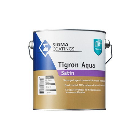 Sigma Tigron Aqua Satin zijdeglanslak