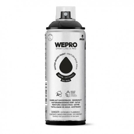 WEPRO watergedragen lak zijdeglans spuitbus 400ml