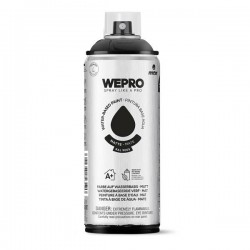 WEPRO watergedragen lak mat spuitbus 400ml