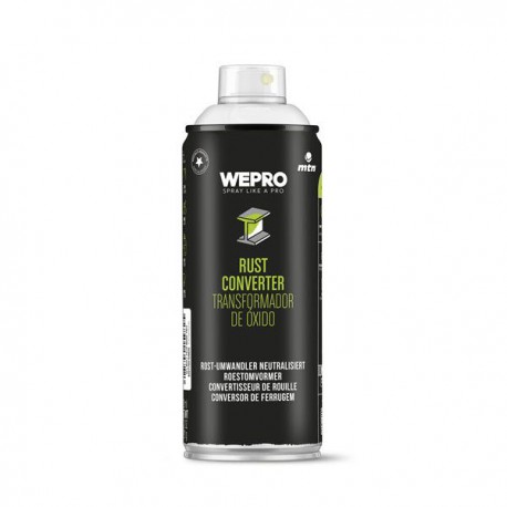 WEPRO RUST CONVERTER roestomvormer en neutralisator spuitbus 400ML
