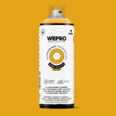 WEPRO ALL-PURPOSE PAINT HOOGGLANS alkyd voor buiten spuitbus 400ml