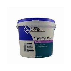 Sigmacryl Decor Satin muurverf