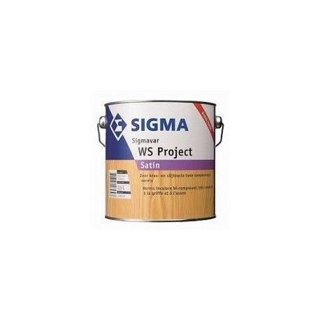 Sigmavar WS PROJECT SATIN 2-cc acryl vernis zijdeglans