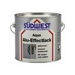 Sudwest alu-effectlak AQUA 0,75 ltr